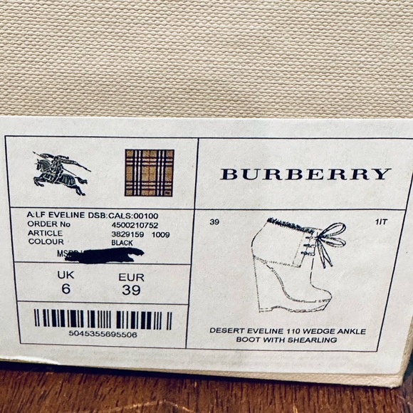 BURBERRY Ankle Boots - Picture 15 of 15